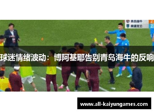 球迷情绪波动：博阿基耶告别青岛海牛的反响