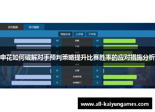 申花如何破解对手预判策略提升比赛胜率的应对措施分析