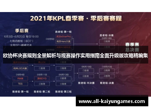 欧协杯决赛规则全景解析与观赛操作实用指南全面升级版攻略精编集